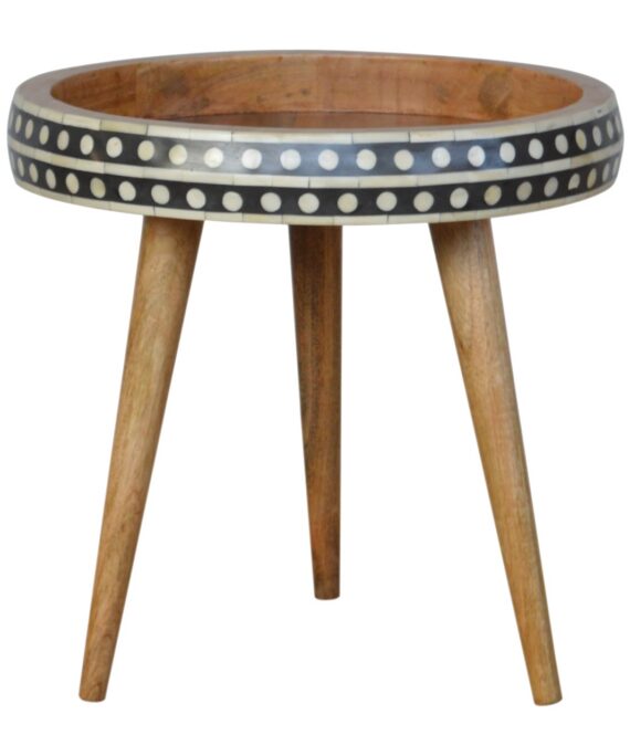 Small Dotted End Table