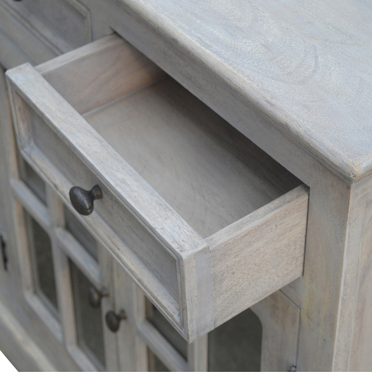 Stone Acid Wash Glazed Sideboard - Image 3