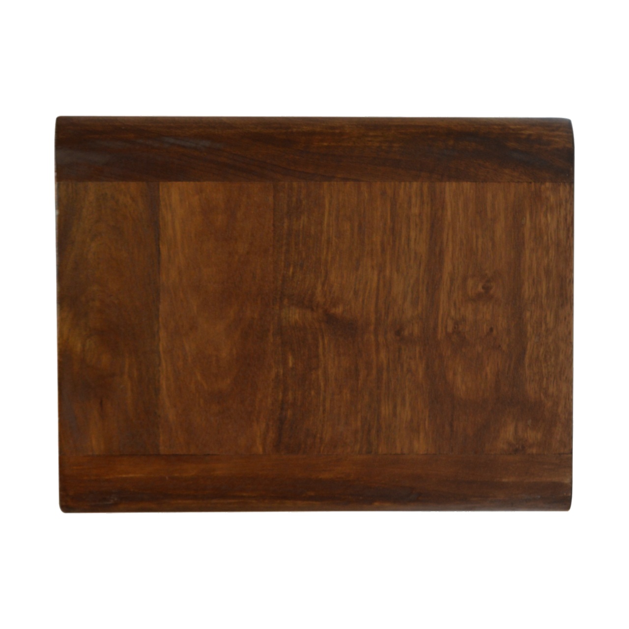 Floating Curved Chestnut nightstand - Image 6