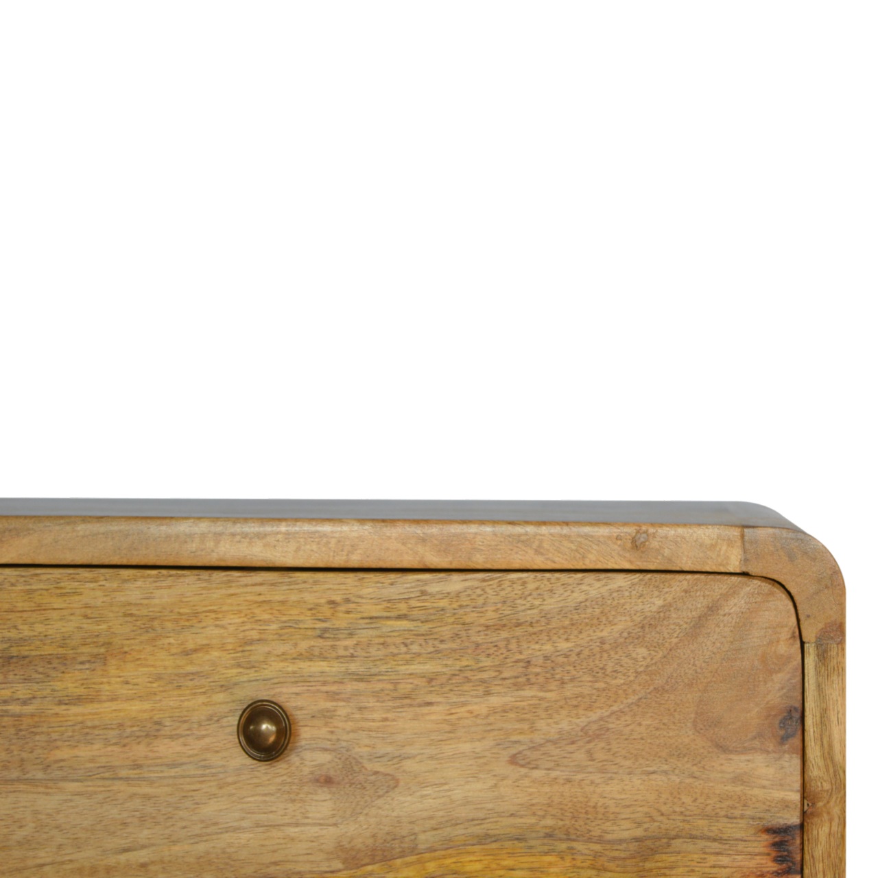 Oak-ish 2 Drawer Floating nightstand - Image 3