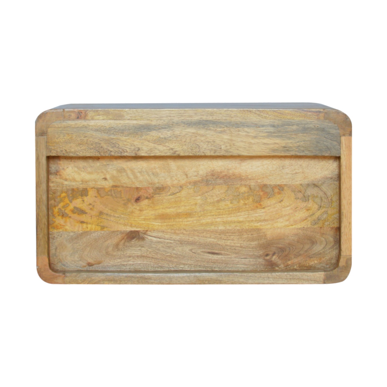 Oak-ish 2 Drawer Floating nightstand - Image 6