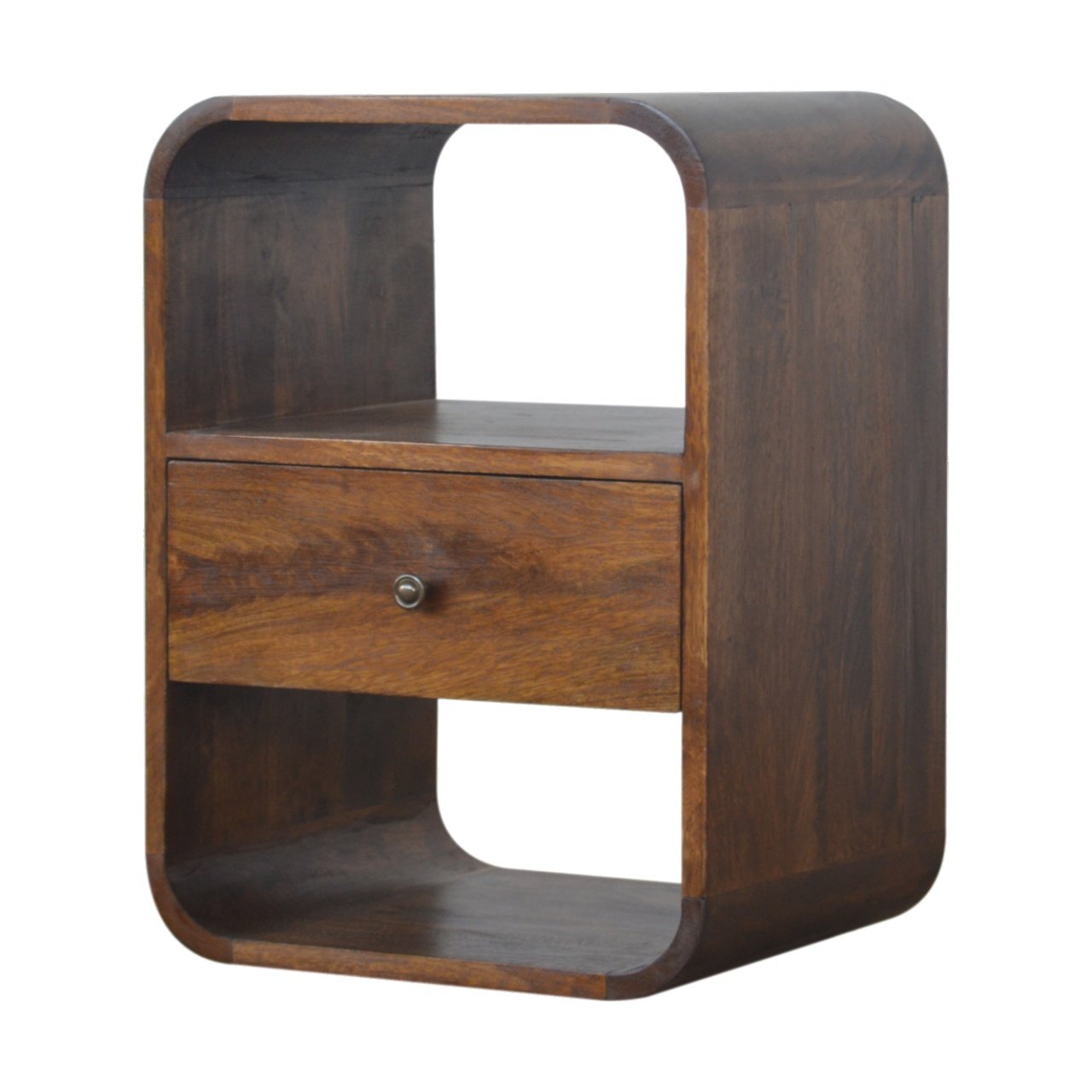 Chestnut Curved Edge nightstand - Image 2