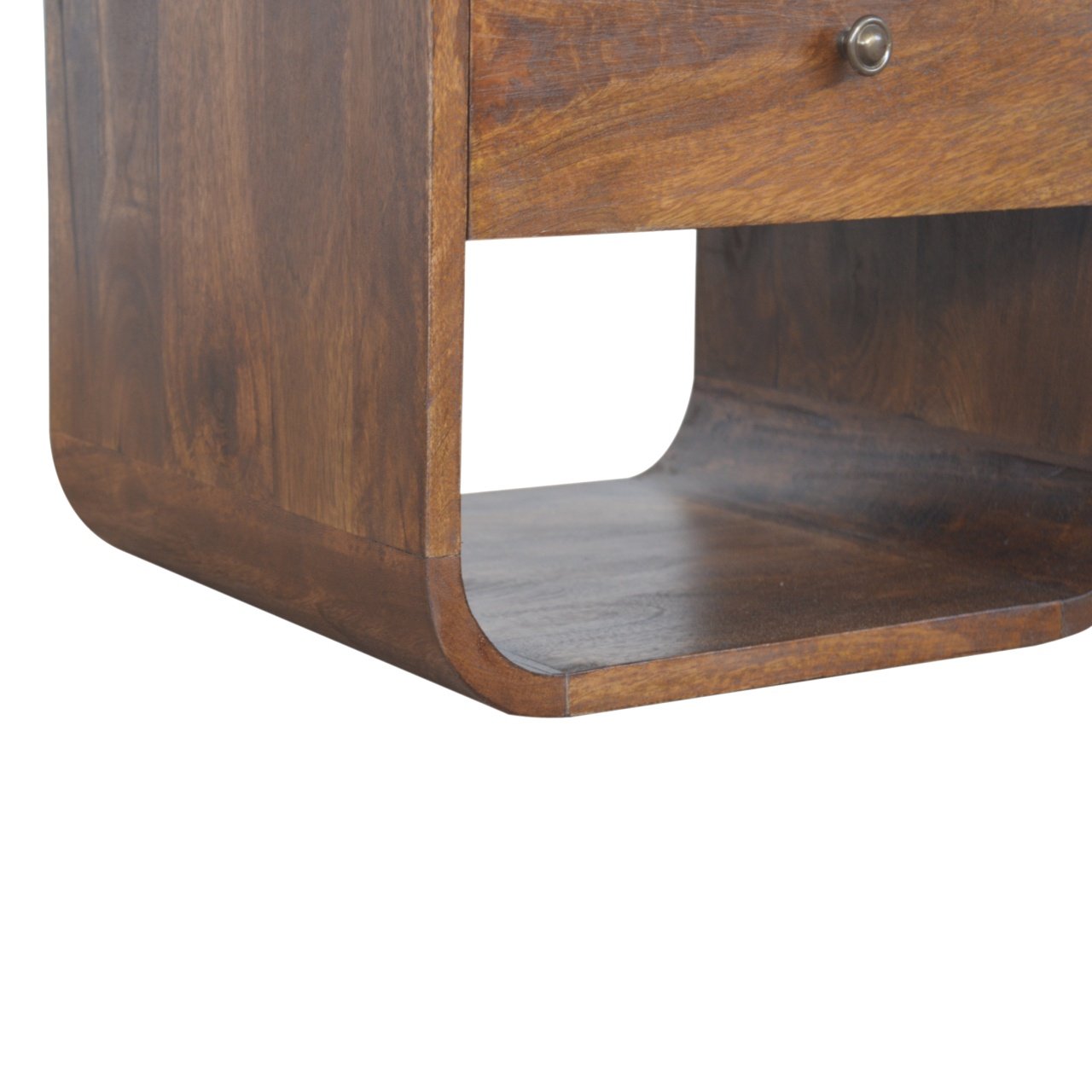 Chestnut Curved Edge nightstand - Image 4