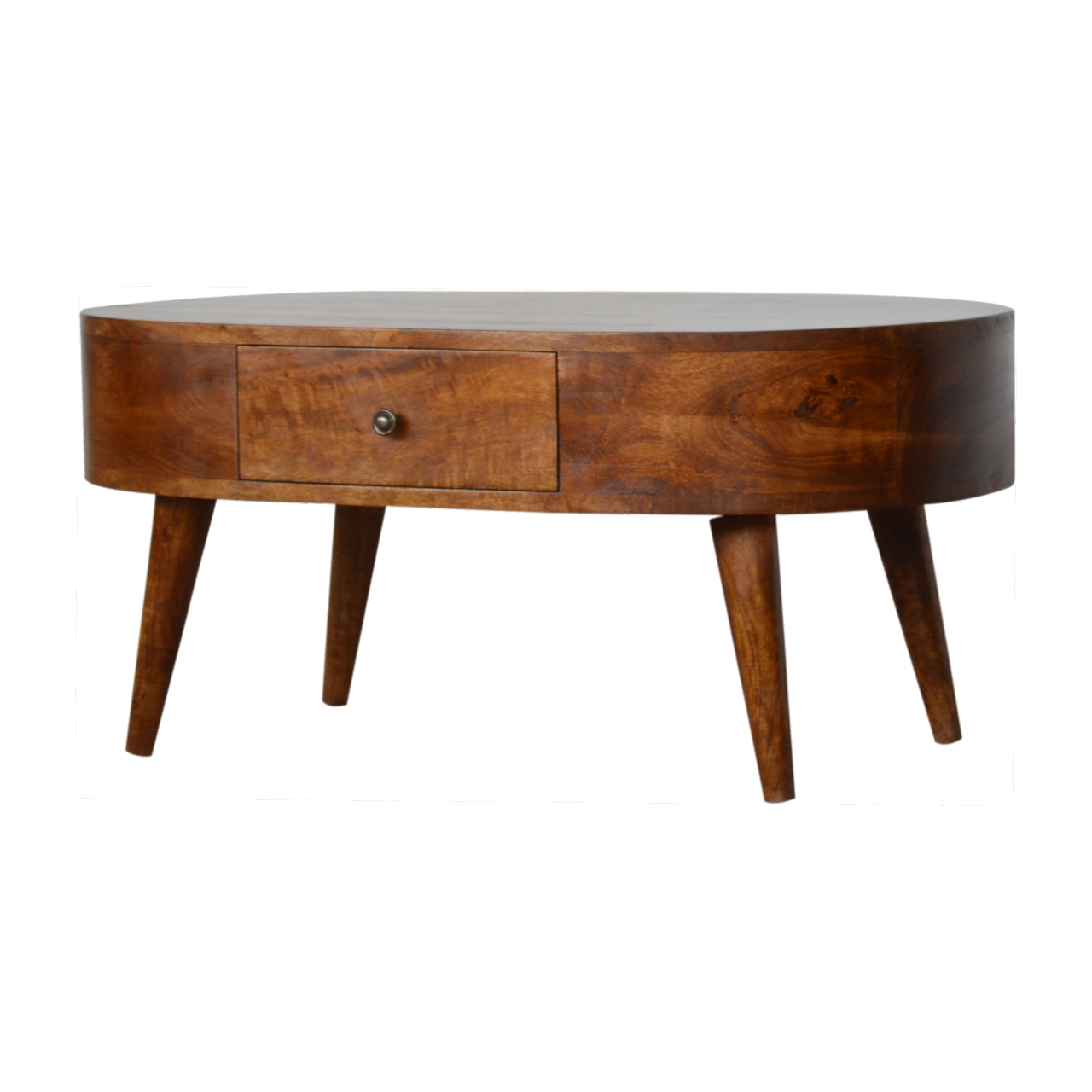 Chestnut Rounded Coffee Table – Bild 2