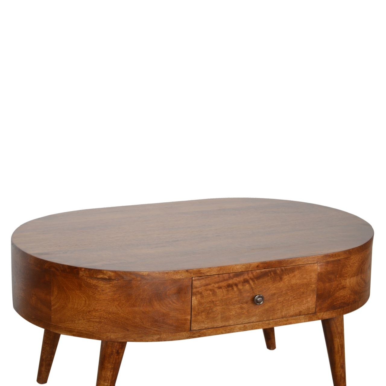 Chestnut Rounded Coffee Table – Bild 3