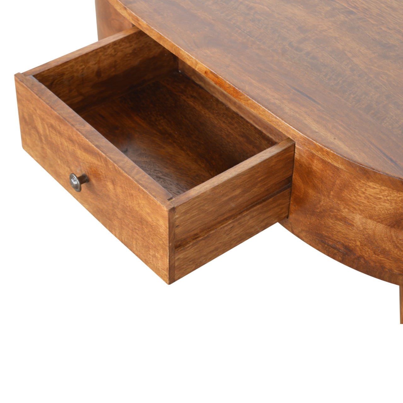 Chestnut Rounded Coffee Table – Bild 5